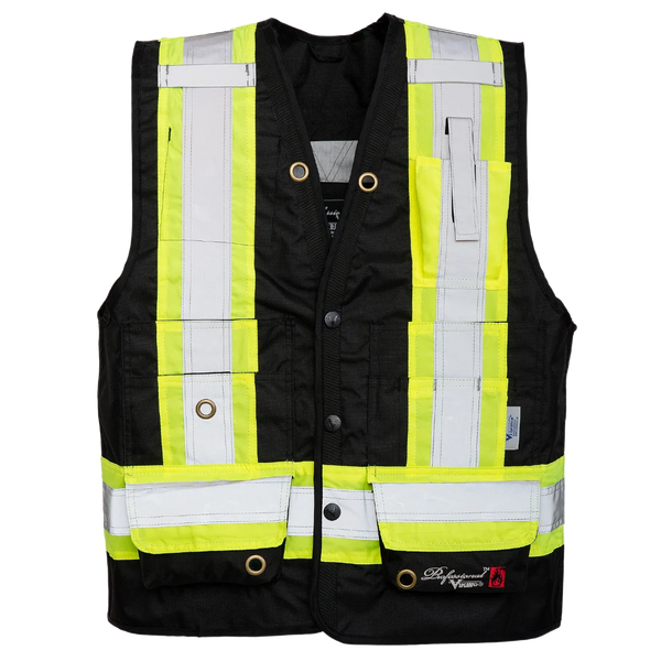 Viking 3995FR Professional Journeyman FR Hi-Viz Surveyor Vest