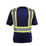 Viking 6000 Journeyman UPF 50+ Polyester Mesh Cotton Lined Safety T-Shirt