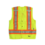 Viking 6160 Tall Safety Vest, Solid 150D Polyester