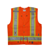 Viking 6165 Open Road Surveyor Vest, Solid 150D Polyester