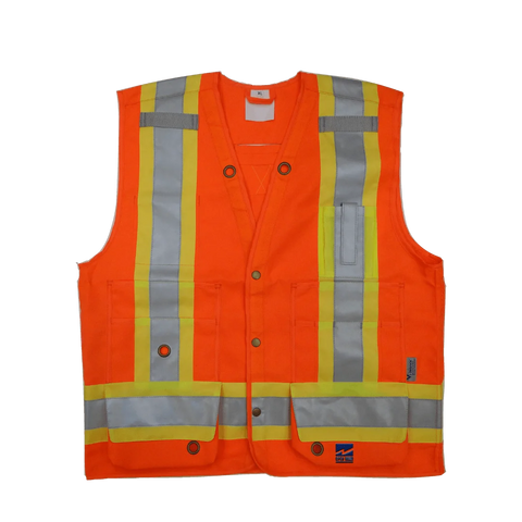 Viking 6165 Open Road Surveyor Vest, Solid 150D Polyester