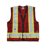 Viking 6165 Open Road Surveyor Vest, Solid 150D Polyester