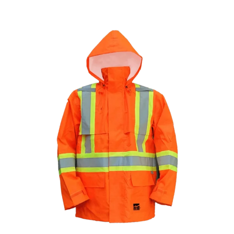 Viking 6323J Open Road® Hi-Viz 150D Jacket with Hood