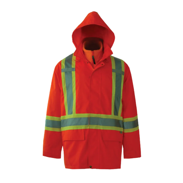 Viking 6400J Journeyman 300D 3-in-1 Safety Jacket with Hood