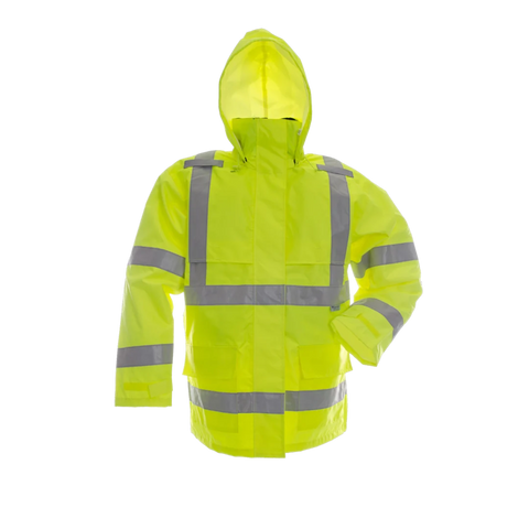 Viking D6323JG Lime Green Open Road Safety Jacket