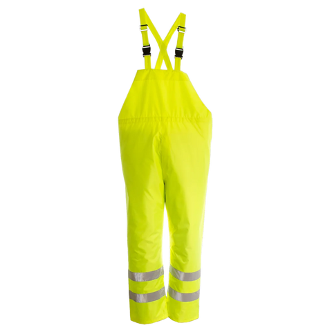 Viking D6323PG Lime Green Open Road Safety Bib Pants