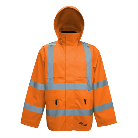 Viking D6329J Professional Journeyman Safety Jacket with Hood