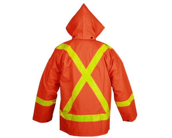 Viking 2110FR Open Road FR Hi-Viz Orange 3 Piece Safety Suit