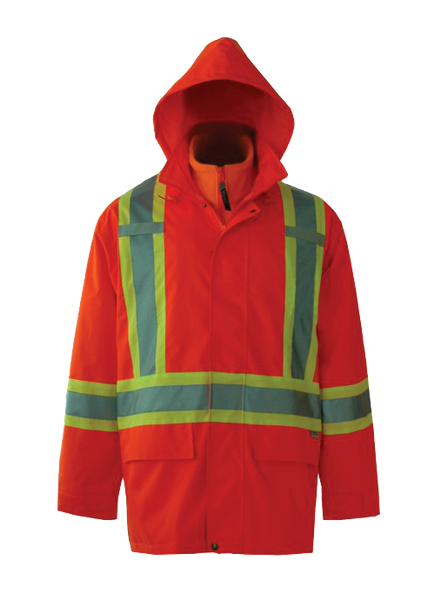 Viking 6400J Journeyman 300D 3-in-1 Safety Jacket with Hood